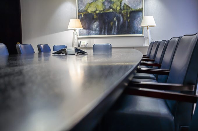 Empty Boardroom