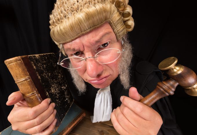 grumpy judge © Photowitch