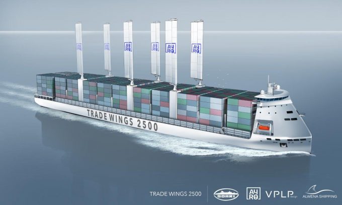 Trade wings 2500 at sea