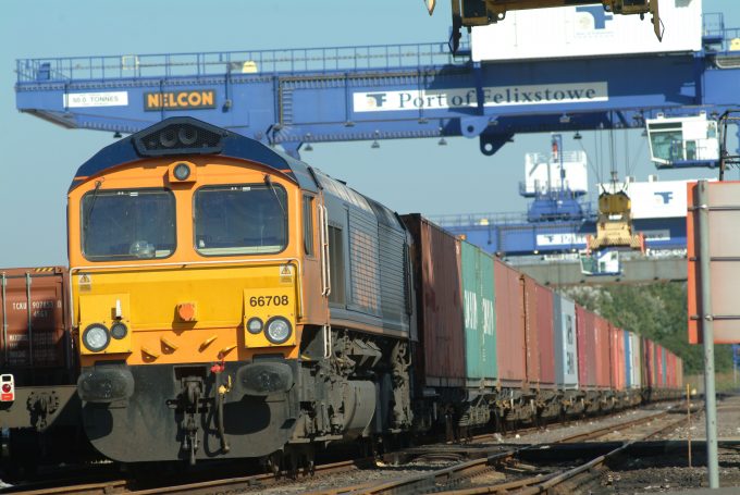 GBRf at Felixstowe