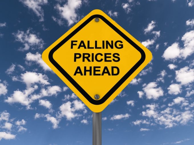 Falling prices