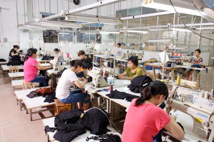 china garment factory