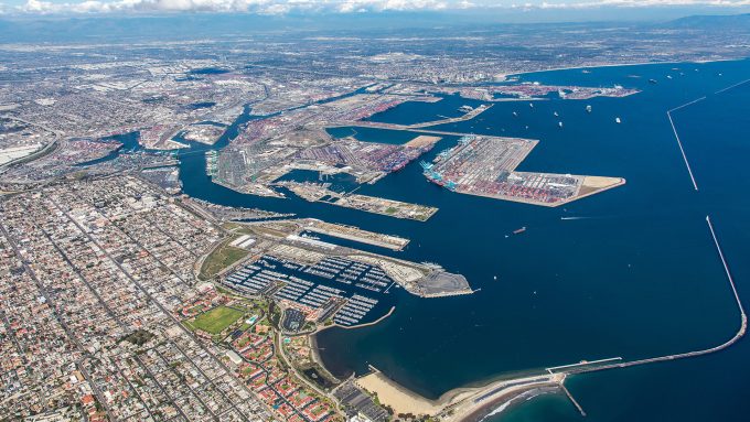 San Pedro Bay Aerial Source POLA