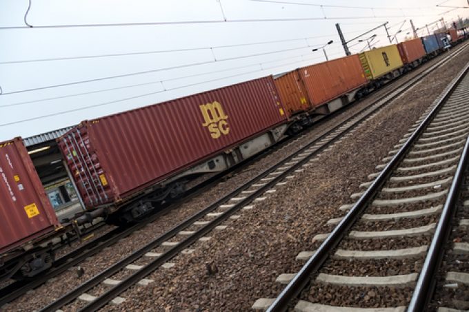 freight train in Germany