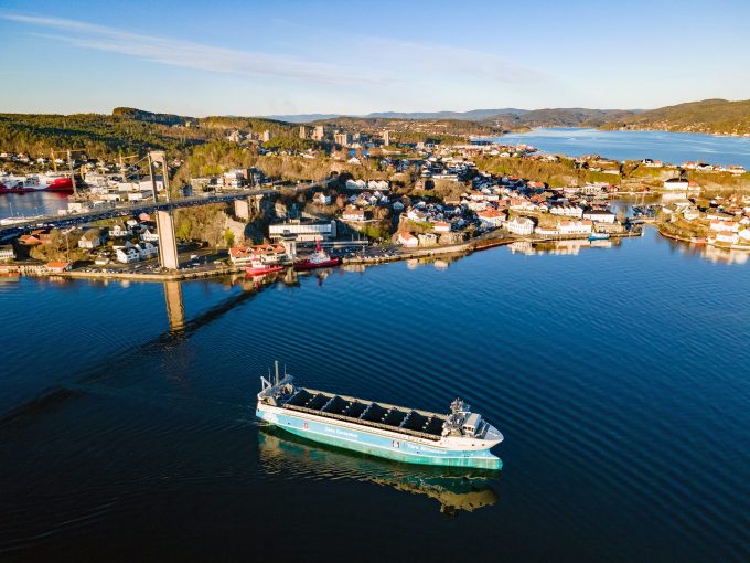 Yara Birkeland zero emission ship