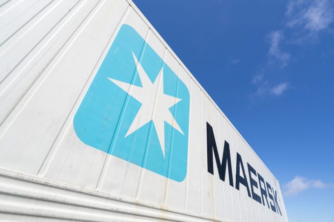 Maersk Box Photo 121670121 © Björn Wylezich Dreamstime.com