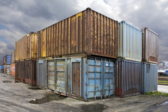 Abandoned containers