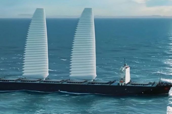 AUTF France wind-powered cargo ships