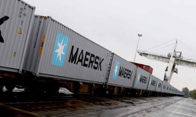 maersk india rail freight