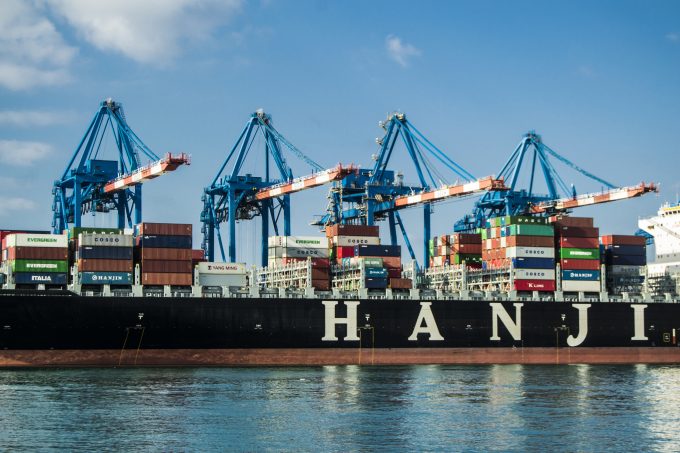 Hanjin vessel