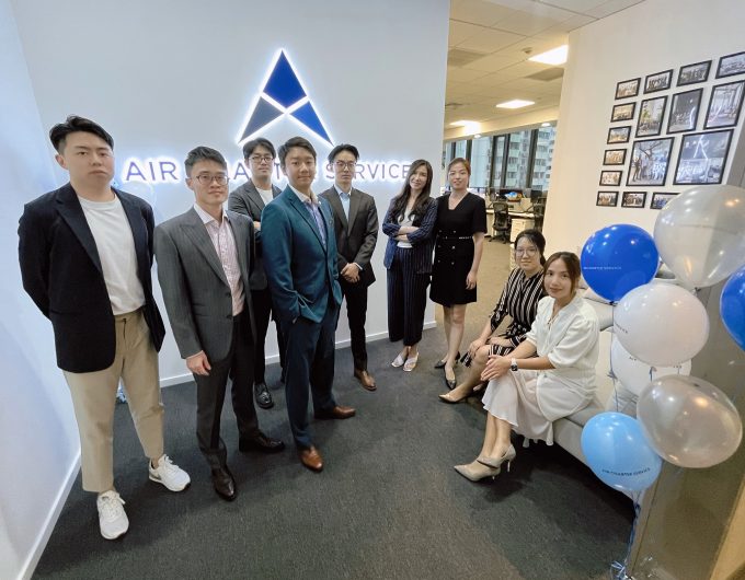 Shanghai team in new office