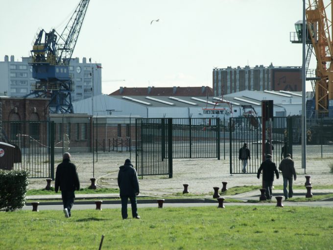 Migrants in Calais