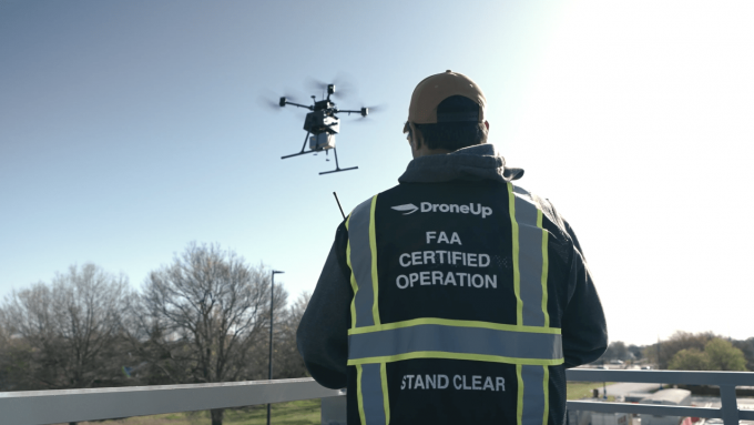 DroneUp Walmart Pilot Credit DroneUp