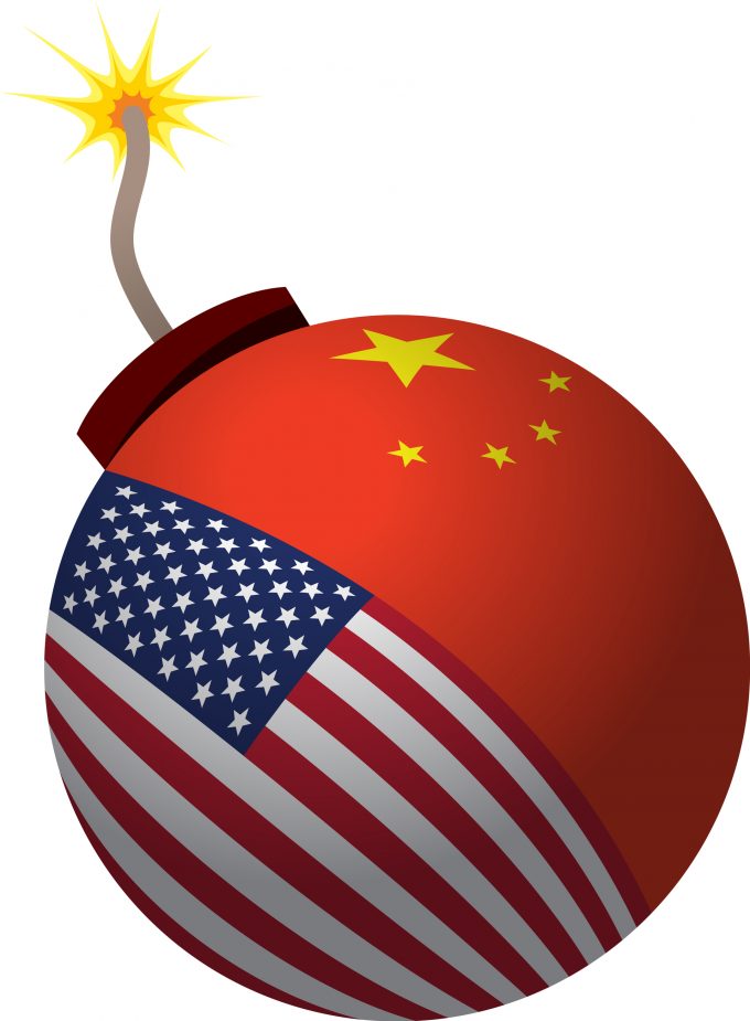 Trade war bomb