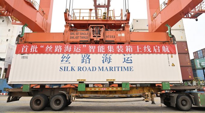 Silk Road Maritime container