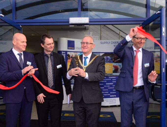 (l-r) Zsolt Vecsera Philippe Doyer Lord Mayor Malcolm Kennedy and Pierre-Jean Lorrain Caption