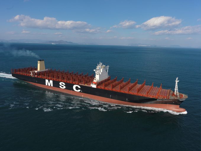 MSC Oscar at seatrial (3)