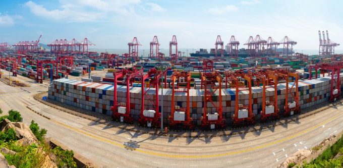 Shanghai Yangshan deepwater port