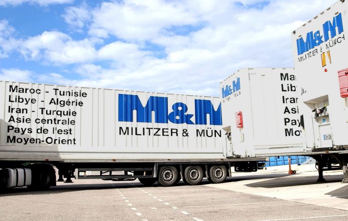 Militzer & Münch France Trucks in Pusignan