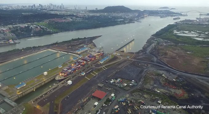 New Panama canal
