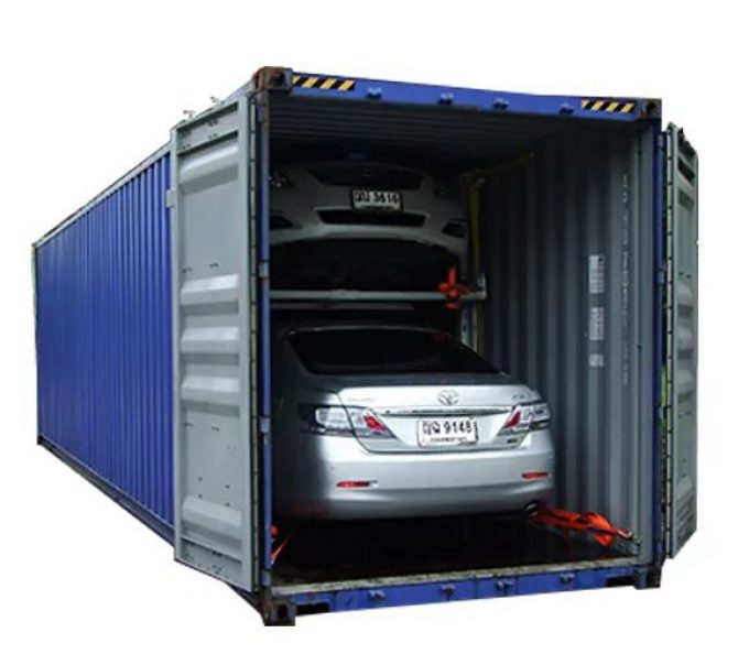 Cars in container Credit Alibaba