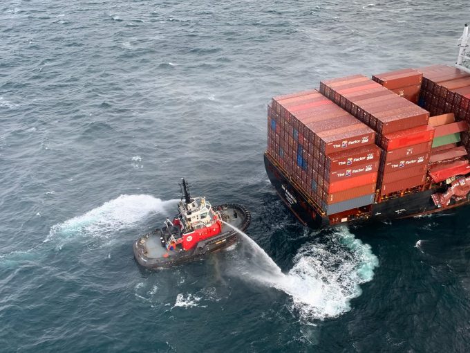 Zim Kingston Source Canadian Coast guard