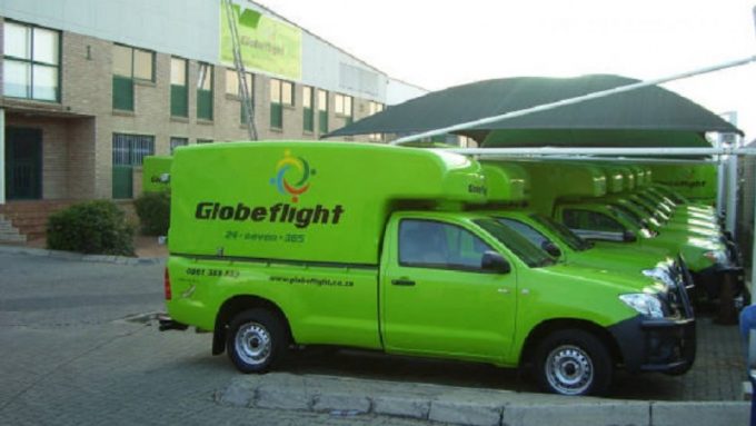 Globeflight Worldwide Express trucks