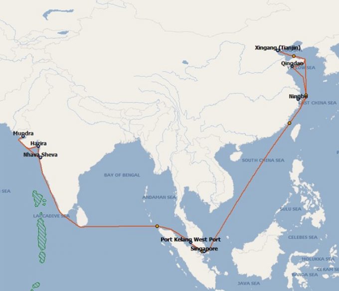 HMM to launch North China-West India service - The Loadstar