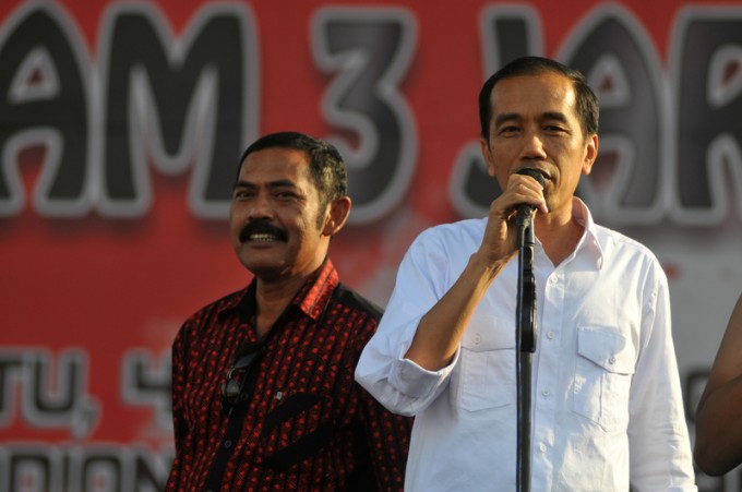 Indonesian president Joko “Jokowi” Widodo