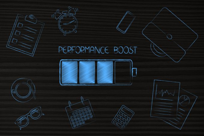 performance boost at work, battery and caption among by office-r