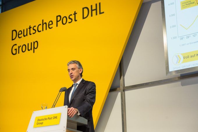 DPDHL, Pressekonferenz 3. Quartal 2016. Bonn,  08.11.2016.
