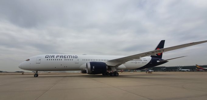 Air Premia Boeing 787 Dreamliner Credit Michelin