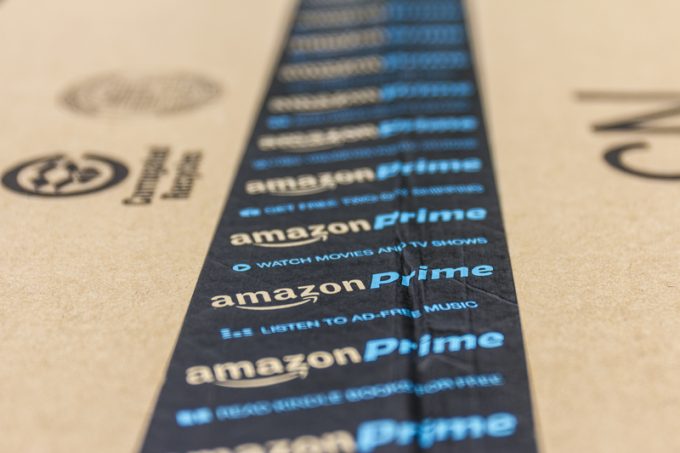 Indianapolis - Circa September 2016: Amazon Prime Parcel Package. Amazon.com is a premier online retailer IV