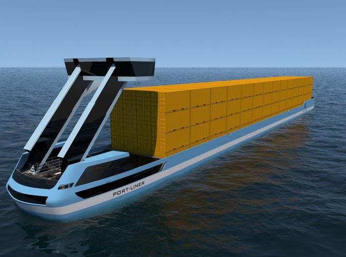 Port Liner electric barge