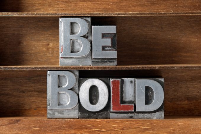 be bold tray