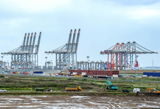 DP World London Gateway new Quay Cranes