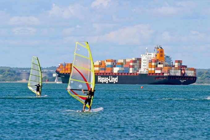 Kyoto Express in Southampton Water