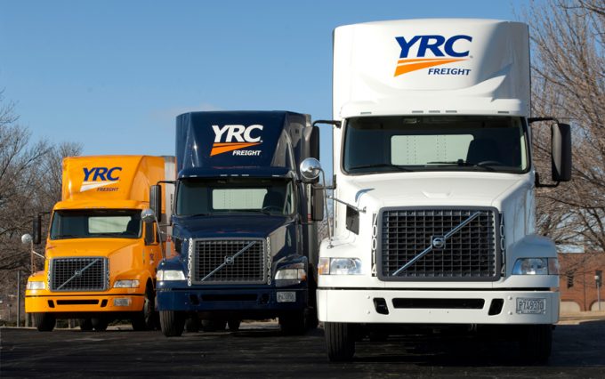 YRC trucks