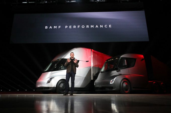 Tesla Semi launch event