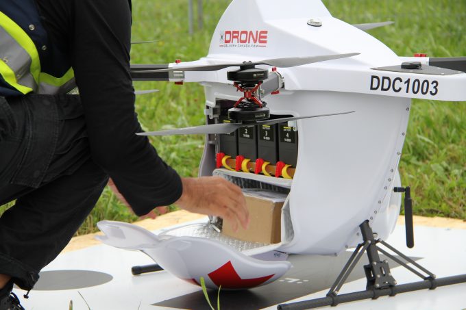 Air canada drone