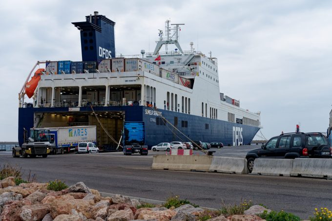 DFDS Ferry at Sete