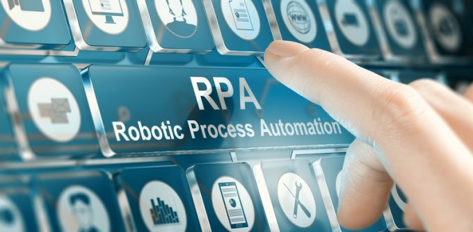 RPA, Robotic Process Automation Concept