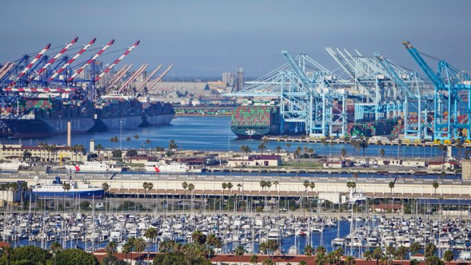 los angeles port