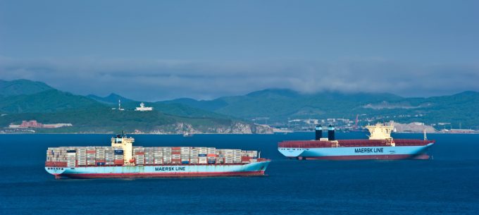 Maersk container vessels