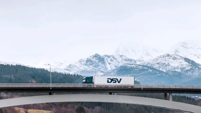 DSV china-Europe road