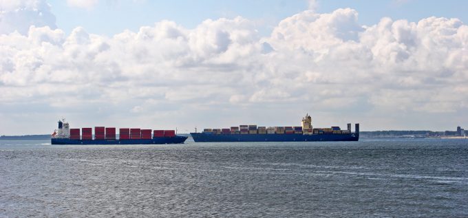 container ships © Jennifer Thompson