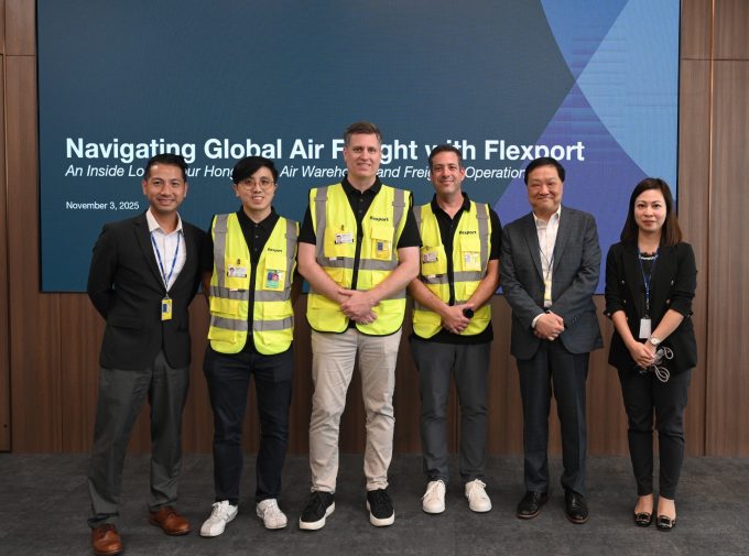 The Hacis team welcomed representatives of Flexport at SuperTerminal 1