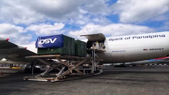 first joint shipments of dsv panalpina