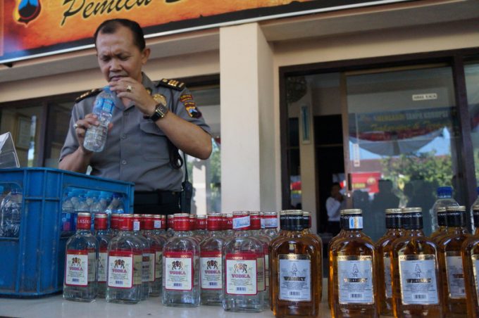 Illegal alcohol in Indonesia