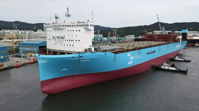 Maersk Green Meth Ship (1)
